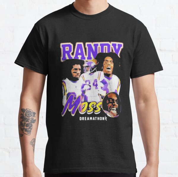 90s Randy Moss Shirt Minnesota Vikings Shirt STATER T Shirt, Shop Exile