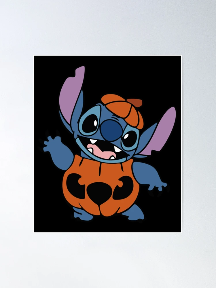 Poster et Affiche Stitch Halloween 61x91,5cm