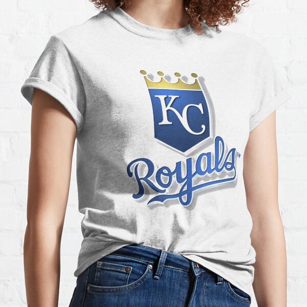 Kansas City KC Royals MLB Baseball Blue T-Shirt Adult Medium