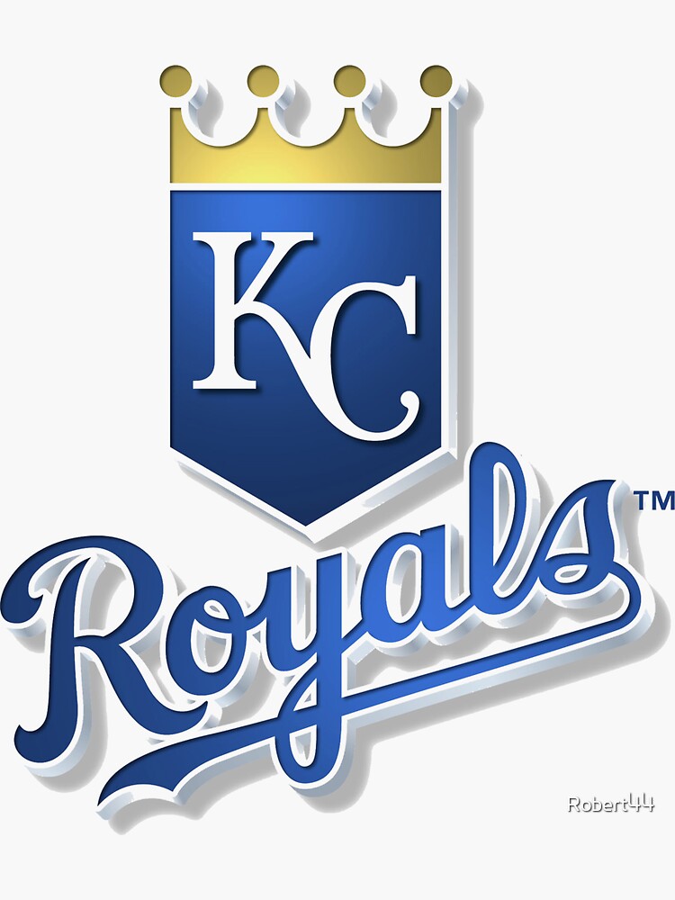 MLB Kansas City Royals - Logo 20 Wall Poster with Wooden Magnetic