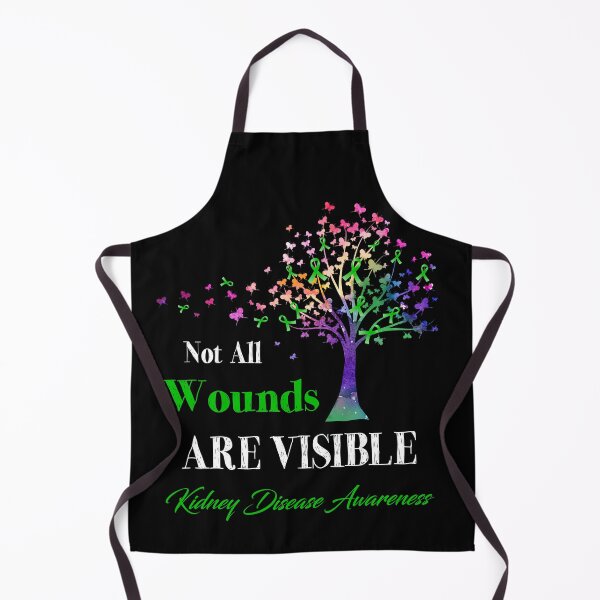 Item preview, Not All Wounds Are Visible Kidney Disease Awareness designed and sold by Hatjar.