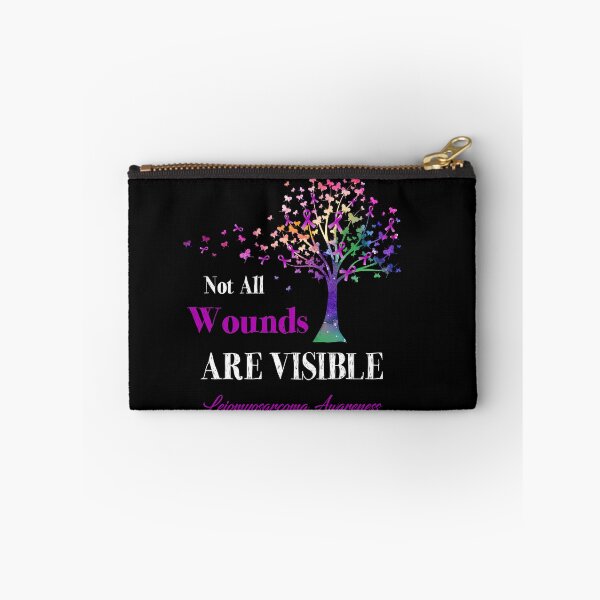 Item preview, Not All Wounds Are Visible Leiomyosarcoma Awareness designed and sold by Hatjar.