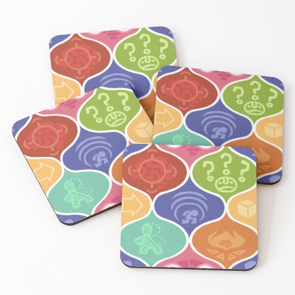 Item preview, Not Without Merit... Badges psychic powers playful pattern designed and sold by Jack'o Bee.