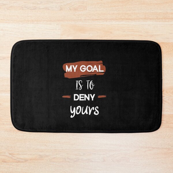 Item preview, My Goal Is To Deny Yours, Funny Soccer, Funny Lacrosse Goalie  designed and sold by SOUFIANE1991.