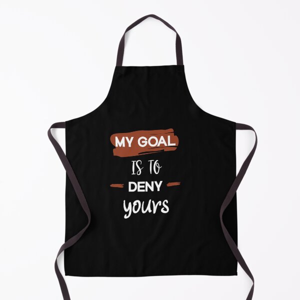 Item preview, My Goal Is To Deny Yours, Funny Soccer, Funny Lacrosse Goalie designed and sold by SOUFIANE1991.