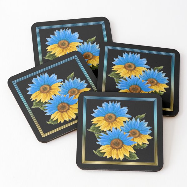 Item preview, Framed Ukraine Sunflowers designed and sold by JadeRyder.