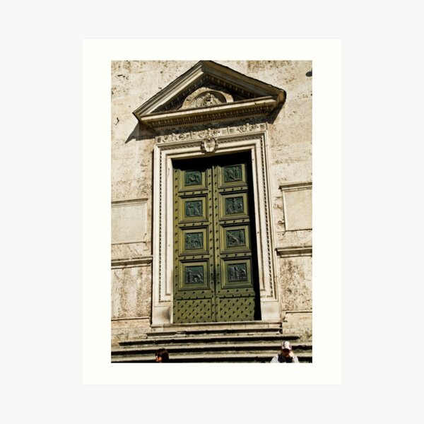 Roman Door Art Print