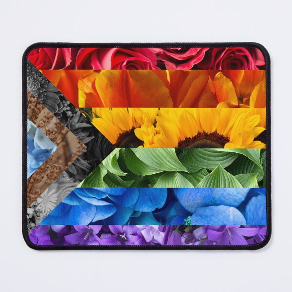 Item preview, Progress Pride Flag Flowers designed and sold by NYXFN.