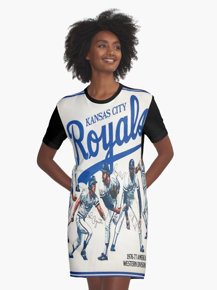 Kc Royals Team Graphic T-Shirt Dress for Sale by Alexx789