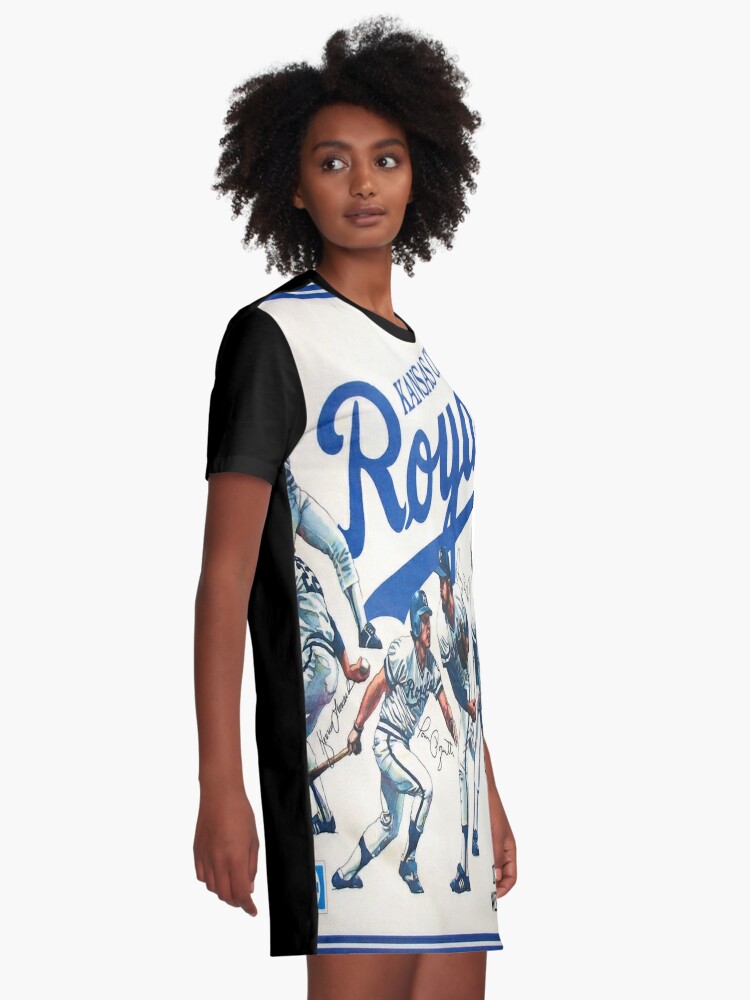 Kc Royals Team Graphic T-Shirt Dress for Sale by Alexx789