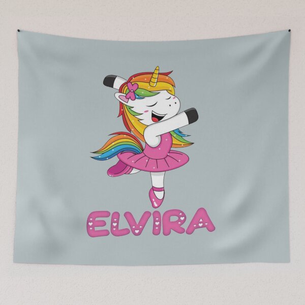 Item preview, Elvira Pink Elvira The Dancing Unicorn designed and sold by DaisyWebster.