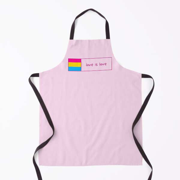 Item preview, love is love Pansexual Pride Flag Positive Quote Banner designed and sold by littlecornershop.
