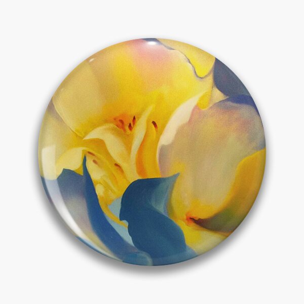 Item preview, Squash blossoms art of georgia O'keeffe painting designed and sold by Golido.