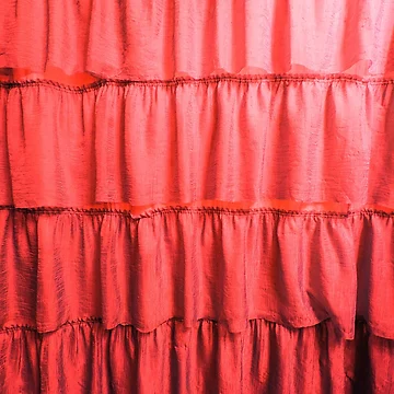 Artwork thumbnail, Ruby Red Ruffles by arfff