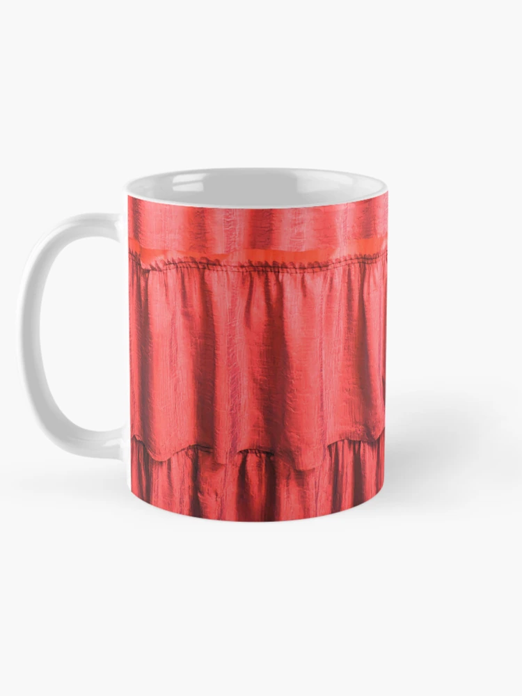 Thumbnail 5 of 6, Coffee Mug, Ruby Red Ruffles designed and sold by arfff.