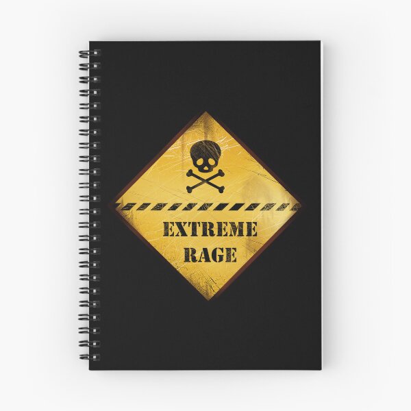 Item preview, CAUTION: EXTREME RAGE designed and sold by iduzarts.