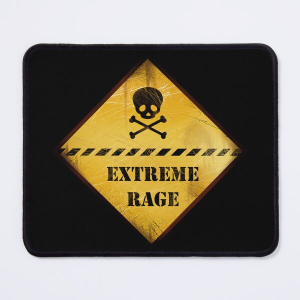 Item preview, CAUTION: EXTREME RAGE designed and sold by iduzarts.
