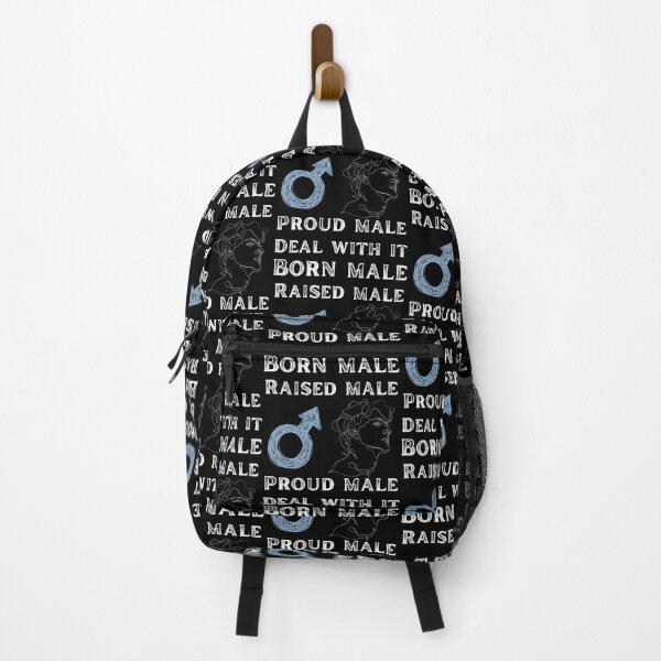 Item preview, Born male raised male proud male deal with it designed and sold by movie-popcorn.