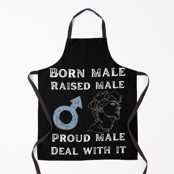 Item preview, Born male raised male proud male deal with it designed and sold by movie-popcorn.