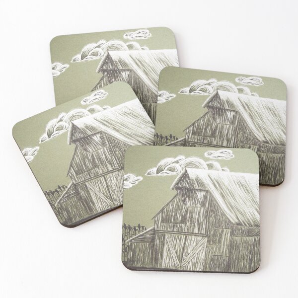 Item preview, Barn in Black and White designed and sold by Its-audrey-c.
