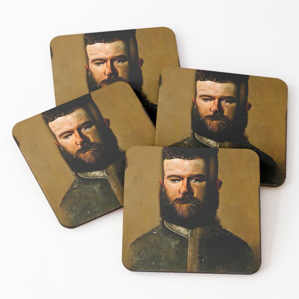 Artikelvorschau, Porträt von Ned Kelly I entworfen und verkauft von Peter Morse.