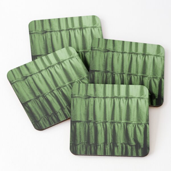 Item preview, Emerald Green Ruffles designed and sold by arfff.