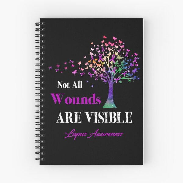 Item preview, Not All Wounds Are Visible Lupus Awareness designed and sold by Hatjar.