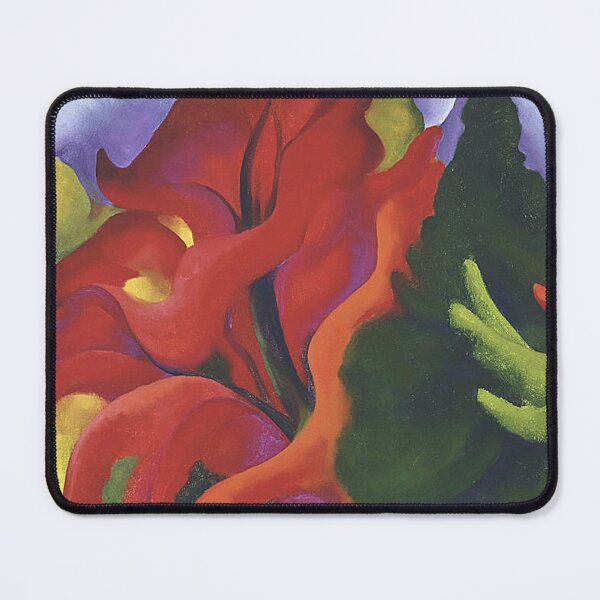 Item preview, Melting volcano art by georgia O'keeffe painters classic poster designed and sold by Golido.