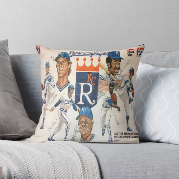 Kc Royals Throw Pillow
