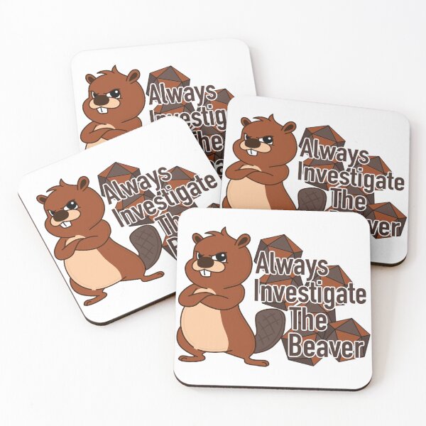 Item preview, Investigate the Beaver designed and sold by Roll4Pod.