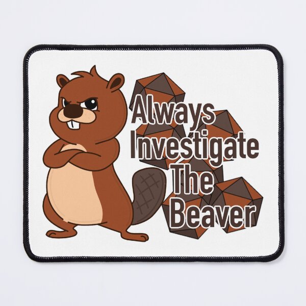 Item preview, Investigate the Beaver designed and sold by Roll4Pod.