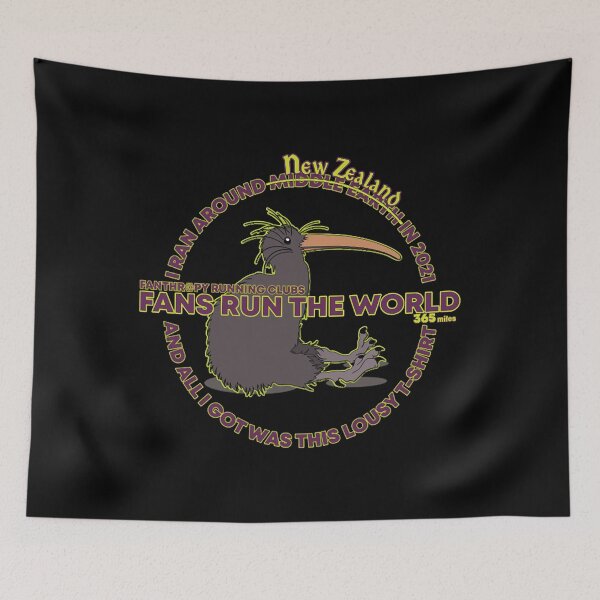 Item preview, I Ran Around Middle Earth...erm...New Zealand T-Shirt designed and sold by Atrionlia209.