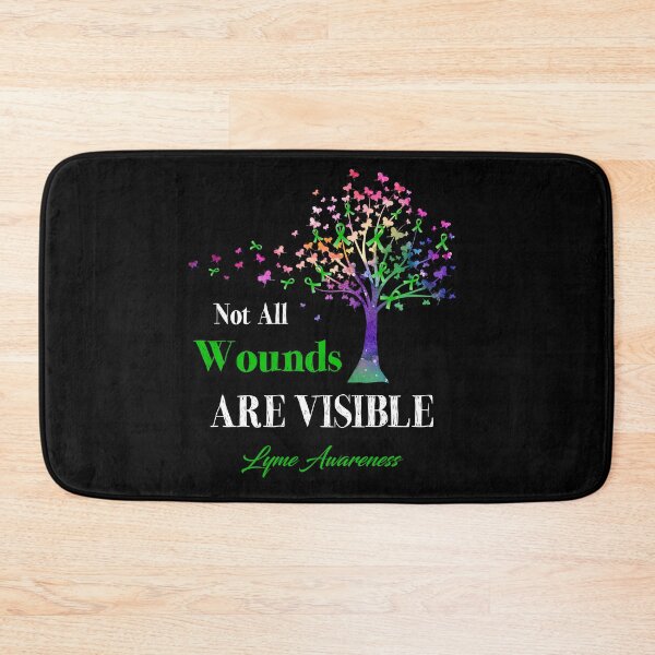 Item preview, Not All Wounds Are Visible Lyme Awareness designed and sold by Hatjar.