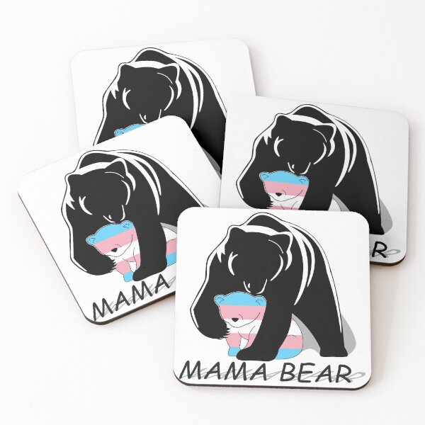 Item preview, Transgender Pride Mama Bear designed and sold by Bunny Loven.