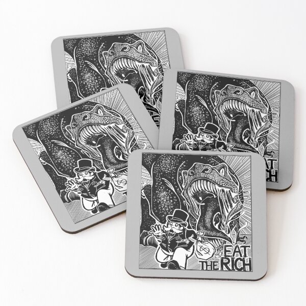 Item preview, Tactic Duplicatec Evolution Eat The Rich Anti Capitalist Classic Fans designed and sold by Alyssa024Arlene.