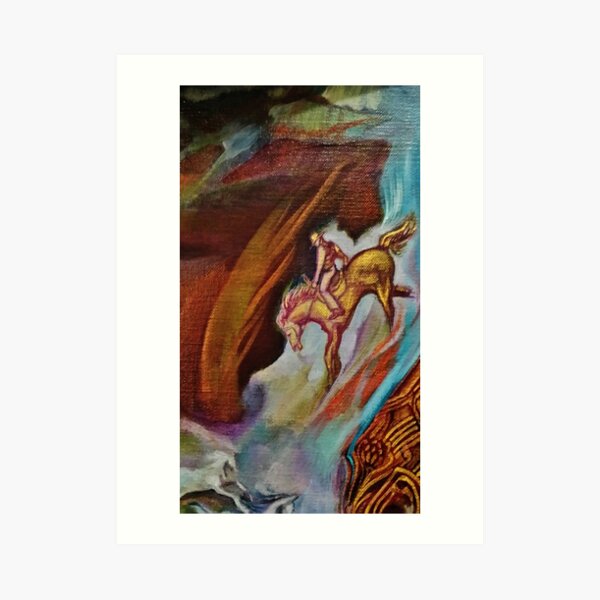 THE MAN FROM SNOWY RIVER Art Print
