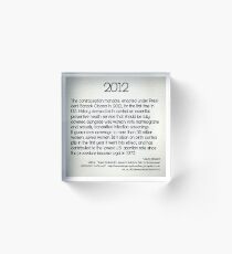 2012 Contraception Mandate - History You May Not Know Acrylic Block