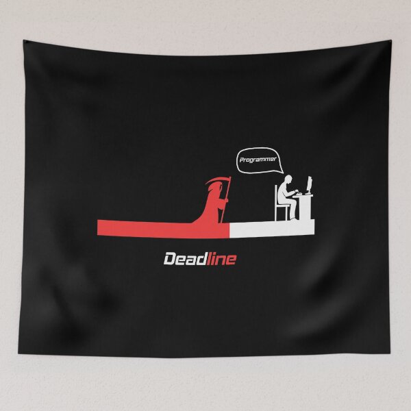 Item preview, Programmer Deadline Funny Coder designed and sold by ktmaem.
