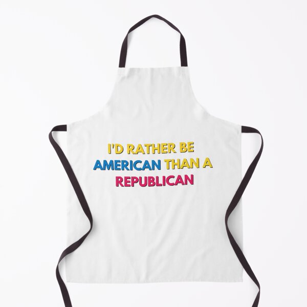 Item preview, I'd Rather Be American Than Republican Original Design T Shirt and Sticker | Pro Choice Bumper Stickers | Fuck The Gop Stickers designed and sold by sugarcube1999.