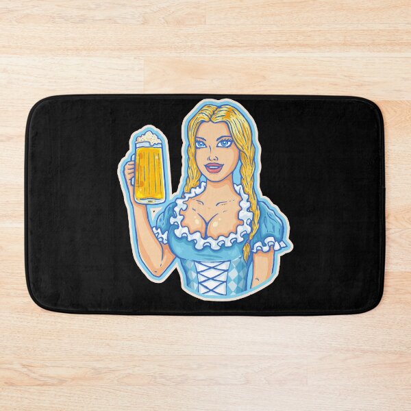 Aperçu de l'œuvre Fille avec mème chope de bière créée et vendue par TheoBowman.