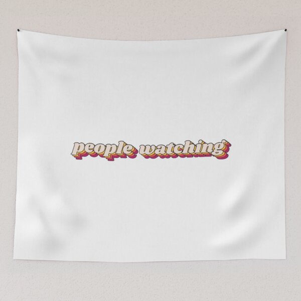 Item preview, people watching     designed and sold by ThomasAnto.