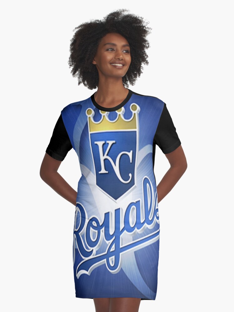 Kc Royals Team Graphic T-Shirt Dress for Sale by Alexx789