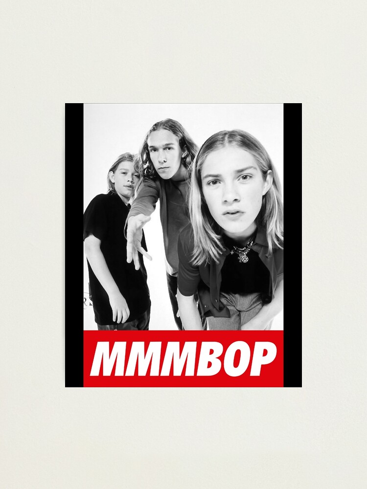 HANSON BOY BAND Mmmbop Photographic Print