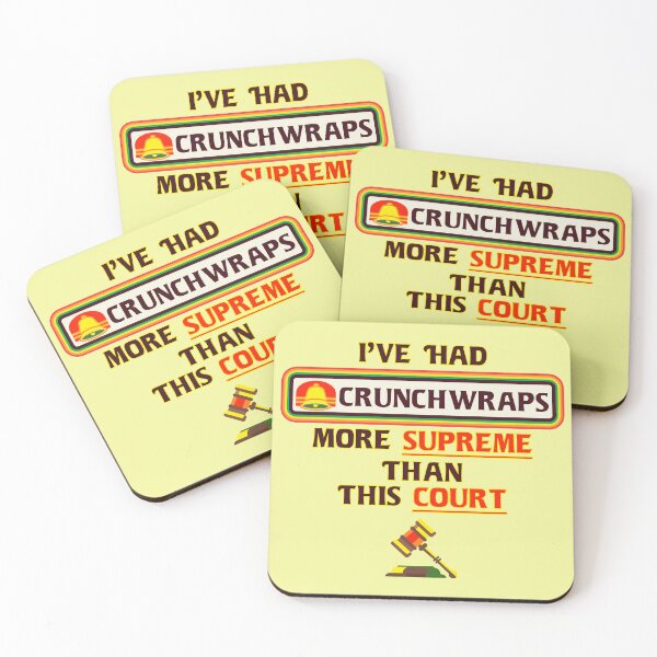 Item preview, Crunchwrap Supreme Court designed and sold by TeeArcade84.