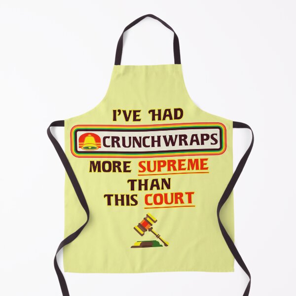 Item preview, Crunchwrap Supreme Court designed and sold by TeeArcade84.