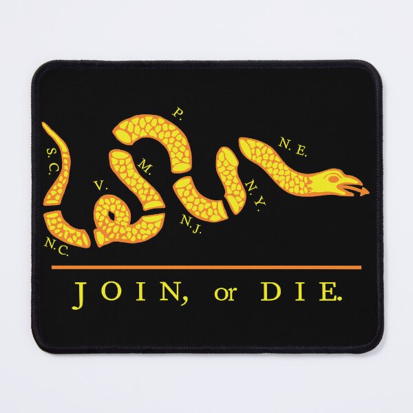 Item preview, Yellow Join or Die designed and sold by pelagio.