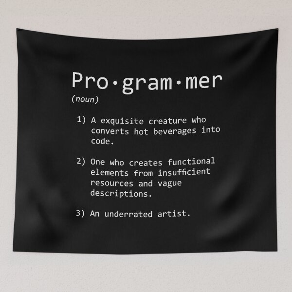 Item preview, Programmer Definition Funny Coder designed and sold by ktmaem.
