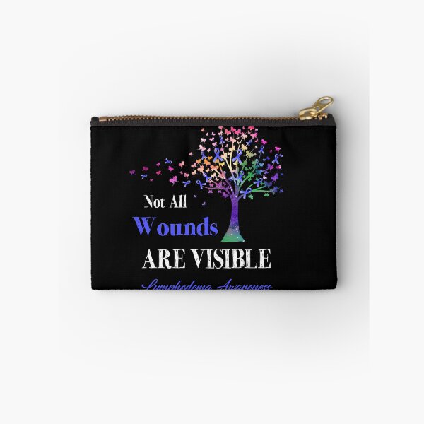 Item preview, Not All Wounds Are Visible Lymphedema Awareness designed and sold by Hatjar.