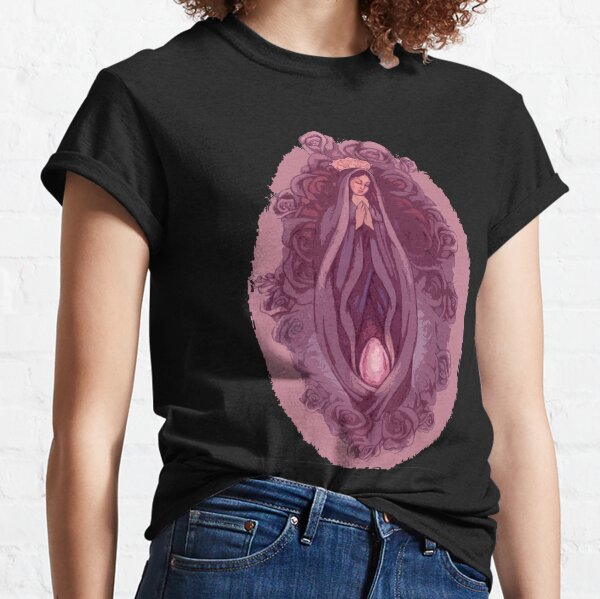 Womens Rose Vagina Womens Shirt Pussy Flower Pussies Vag Puss Gift