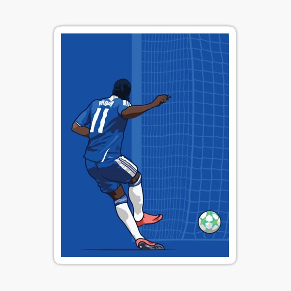 Item preview, Drogba Penalty Winning Champions League  designed and sold by abach3914.